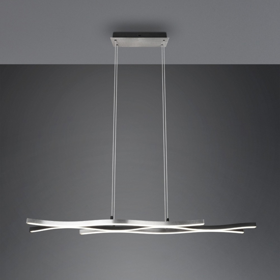 Lampadario onde per cucina led da 2300k a 4000k dimmerabile