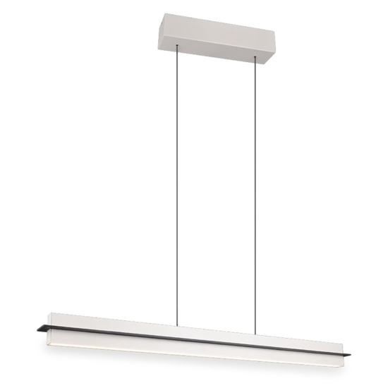 Lampadario da cucina grigio led da 2700k a 5000k dimmerabile