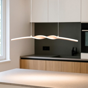 Lampadario per tavolo da cucina sabbia led 18w 3000k