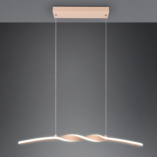Lampadario per tavolo da cucina sabbia led 18w 3000k