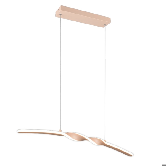Lampadario per tavolo da cucina sabbia led 18w 3000k