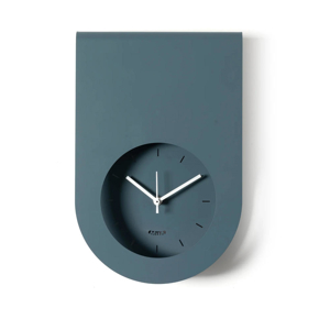 Orologio moderno da parete cucina color petrolio