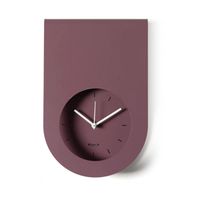 Orologio moderno da muro color viola