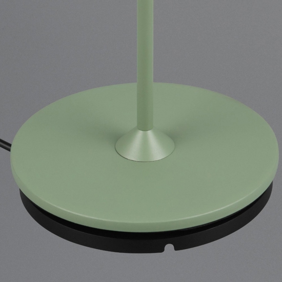 Lampada portatile led 3000k da tavolo per esterno verde pistacchio