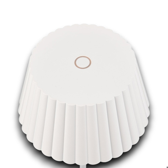 Lampada portatile bianca senza fili per esterni