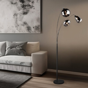 Lampada da terra tre luci design moderno originale