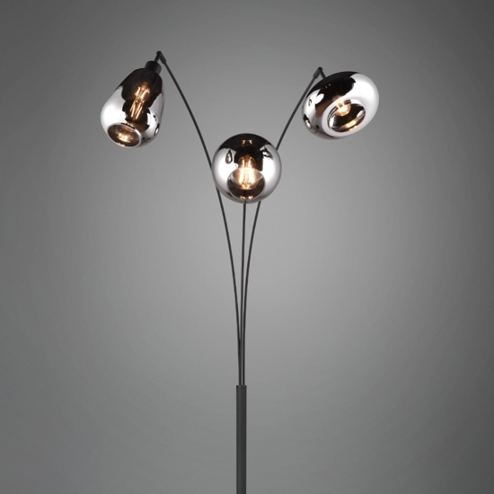 Lampada da terra tre luci design moderno originale