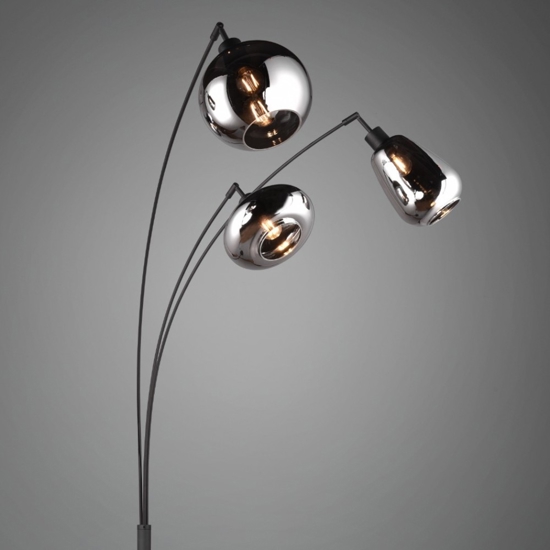 Lampada da terra tre luci design moderno originale