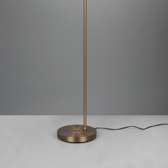 Lampada da terra per ufficio led da 2700k a 4000k color ottone