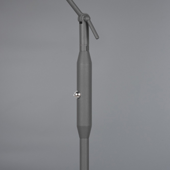 Lampada da terra moderna led da 2700k a 4000k antracite per ufficio