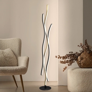 Lampada da terra moderna a luce diffusa led da 2300k a 4000k per salotto