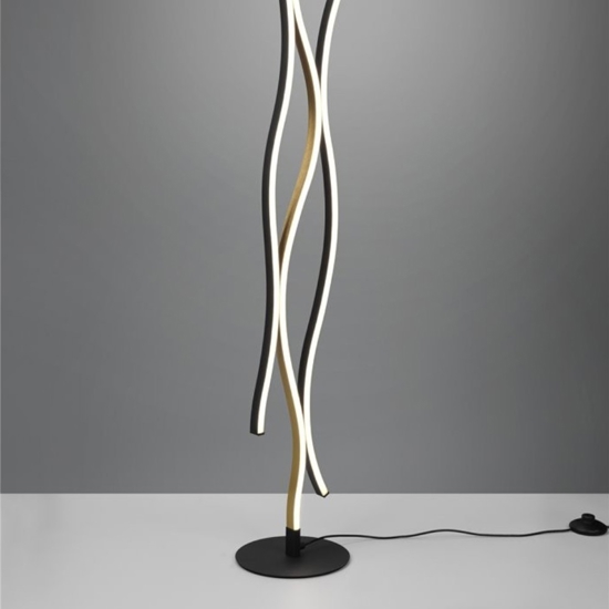 Lampada da terra moderna a luce diffusa led da 2300k a 4000k per salotto