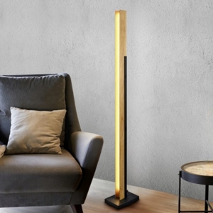 Lampada da terra moderna sottile led 3000k per salotto nordico