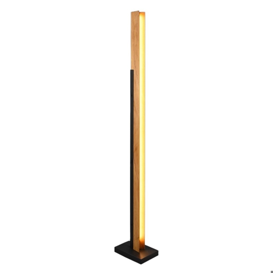Lampada da terra moderna sottile led 3000k per salotto nordico