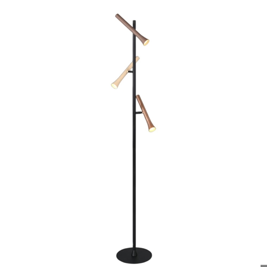Lampada da terra moderna orientabile led da 2300k a 4000k h150 cm