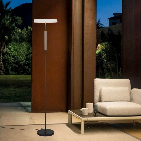 Lampada da terra moderna led 3000k per salotto h160 cm