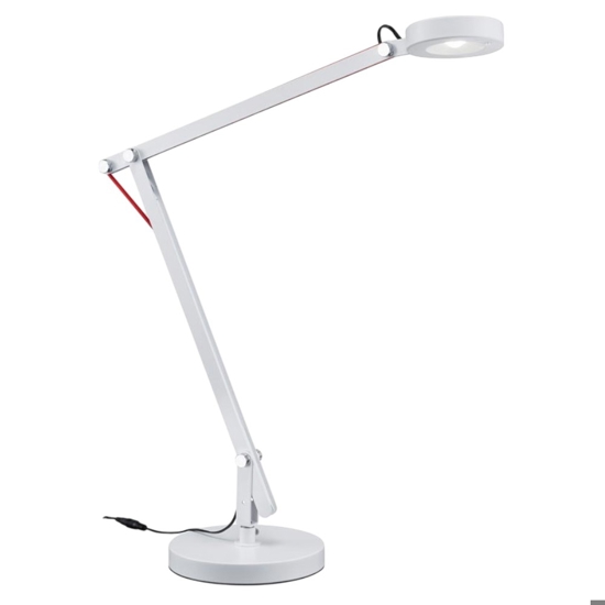 Lampada da scrivania moderna led 5w 3000k snodabile bianca