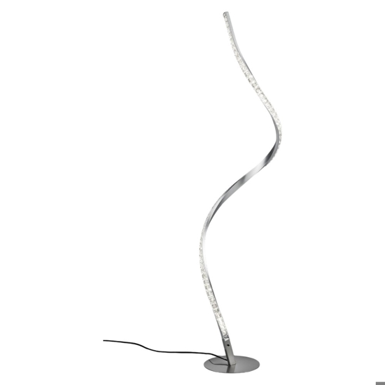 Lampada da terra design moderna led 9w rgb dimmerabile con telecomando