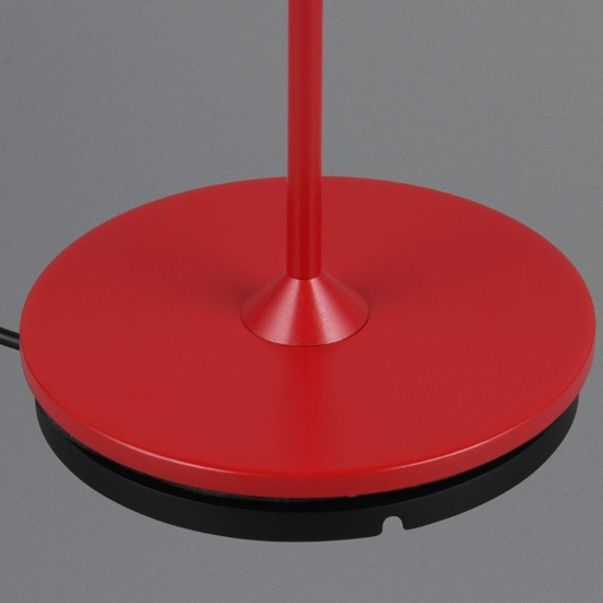 Lampada da esterno rossa da tavolino ricaricabile ortatile led moderna