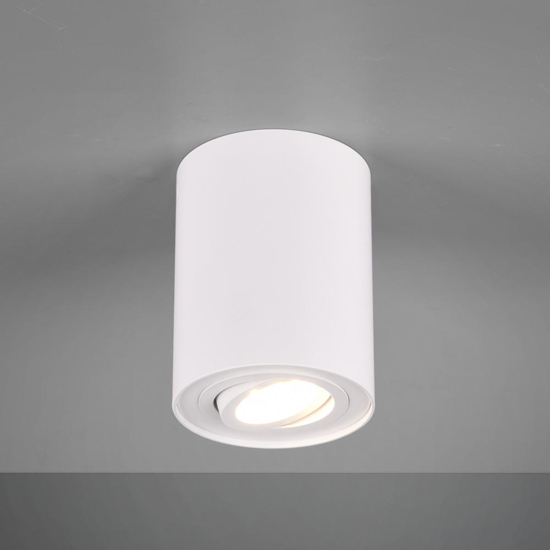 Faretto da soffitto moderno luce led orientabile bianco