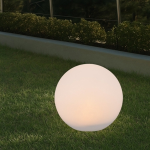 Visualizza i dettagli per Lampada da giardino sfera con picchetto solare led rgb 30cm ip65 Lampada da giardino sfera con picchetto solare led rgb 30cm ip65