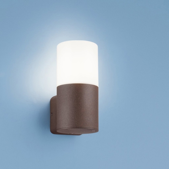 Applique esterno moderna marrone