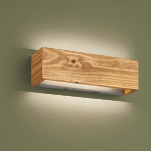 Applique di legno rettangolare led dimmerabile 13,5w 3000k