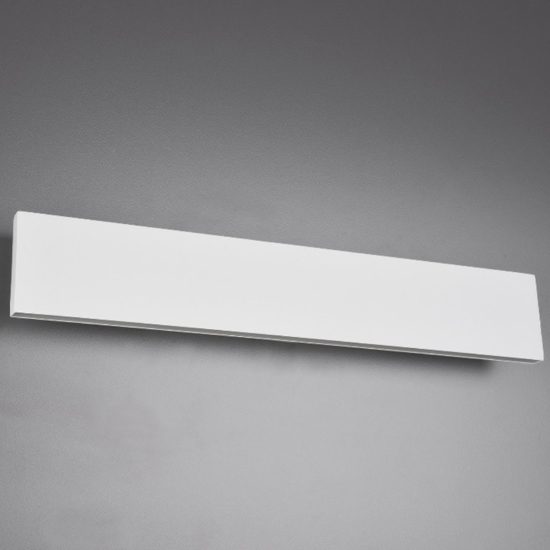 Applique led rettangolare bianca 18w 3000k design moderna