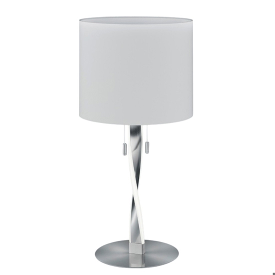 Abat-jour grigio moderna lampada per comodino