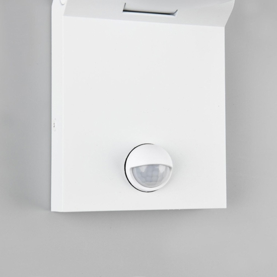Applique bianco da esterno sensore movimento led 7w 2300k 3000k 4000k