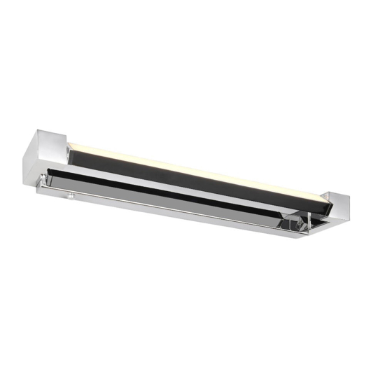 Applique da bagno orientabile led 9w dimmerabile cromo