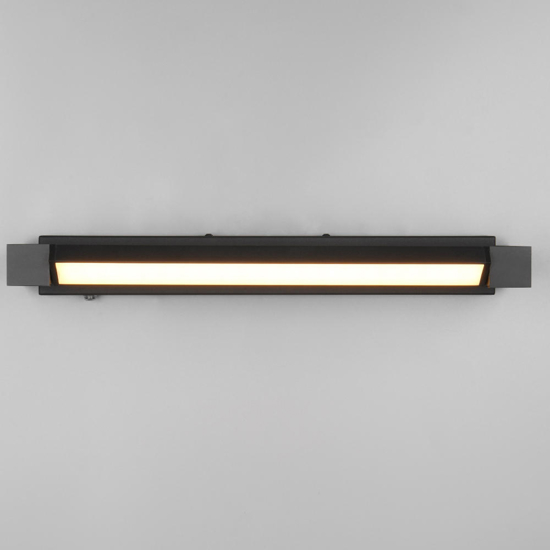 Applique nera per bagno led 9w 3000k 4000k orientabile dimmerabile