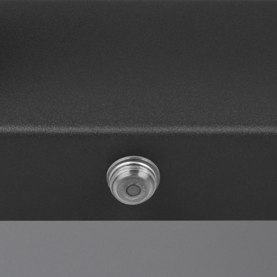 Applique nera per bagno led 9w 3000k 4000k orientabile dimmerabile