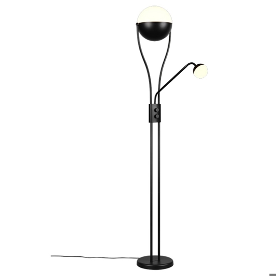 Lampada da terra moderna led 3000k orientabile 2 luci