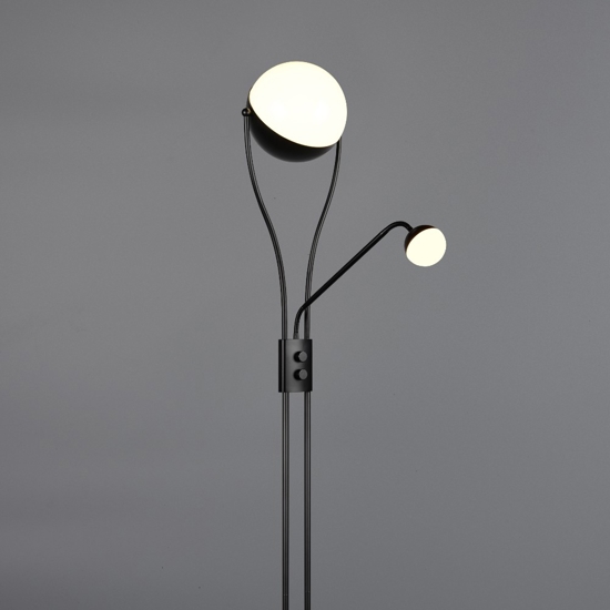 Lampada da terra moderna led 3000k orientabile 2 luci