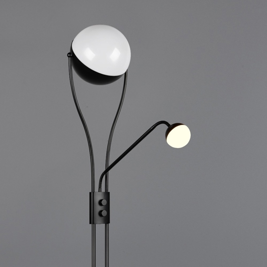Lampada da terra moderna led 3000k orientabile 2 luci