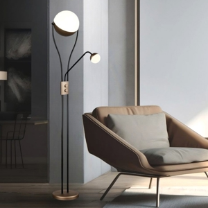 Lampada da terra per salotto led 3000k moderna orientabile
