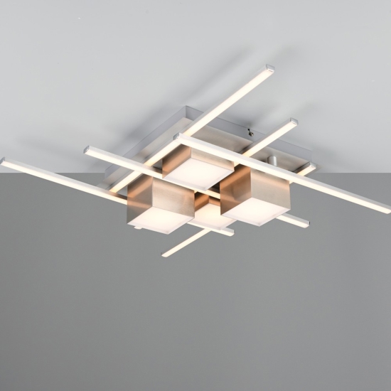 Plafoniera moderna per salotto led 35w da 2700k a 6500k