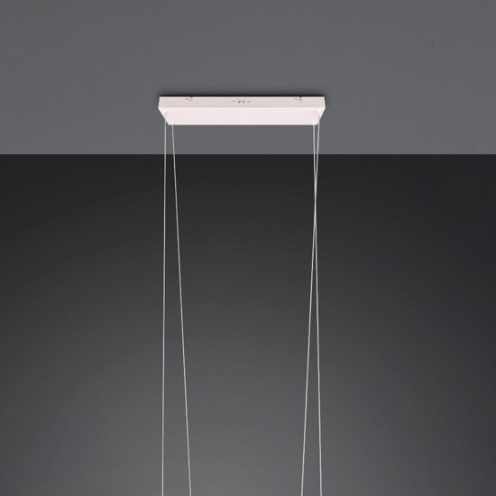 Lampadario moderno bianco led da 2300k a 4000k dimmerabile