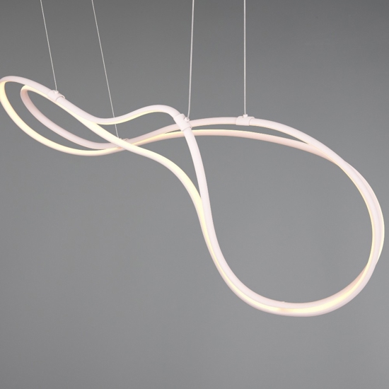 Lampadario moderno bianco led da 2300k a 4000k dimmerabile