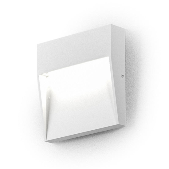 Gea luce segnapasso per esterno led 3000k ip65 bianco