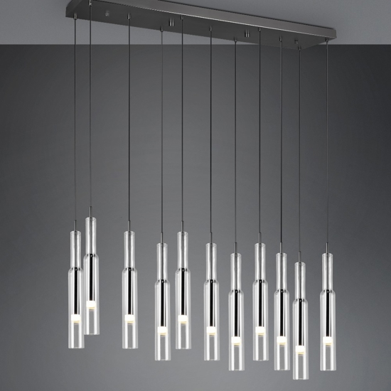 Lampadario cucina in vetro led da 2300k a 4000k moderno
