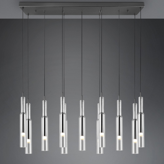 Lampadario cucina in vetro led da 2300k a 4000k moderno