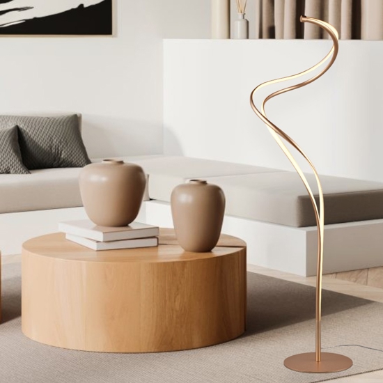 Lampada da terra moderna led da 2300k a 4000k dimmerabile