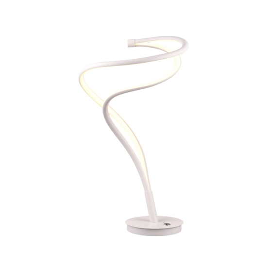 Lampada da tavolo bianca led da 2300k a 4000k design minimal