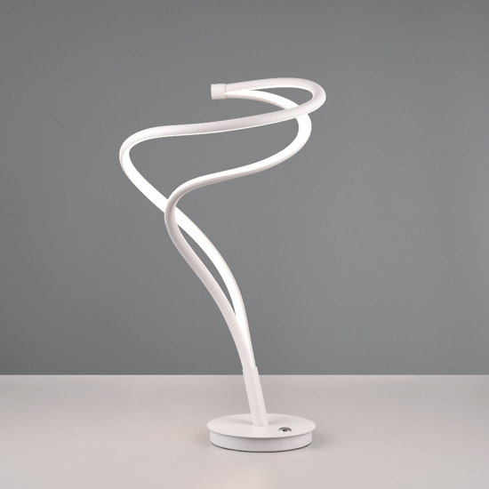 Lampada da tavolo bianca led da 2300k a 4000k design minimal