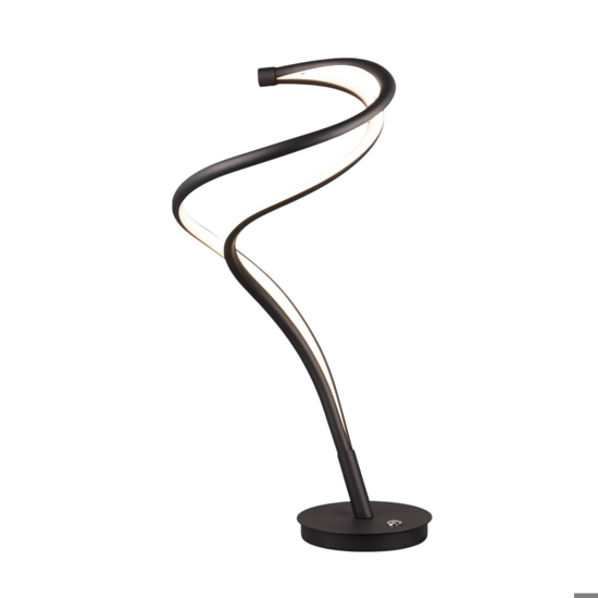 Lampada da tavolo per salotto led da 2300k a 4000k nera
