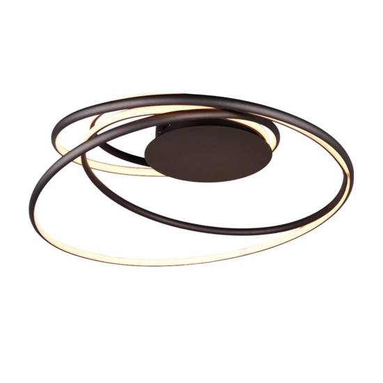 Plafoniera moderna tonda led da 2300k a 4000k dimmerabile