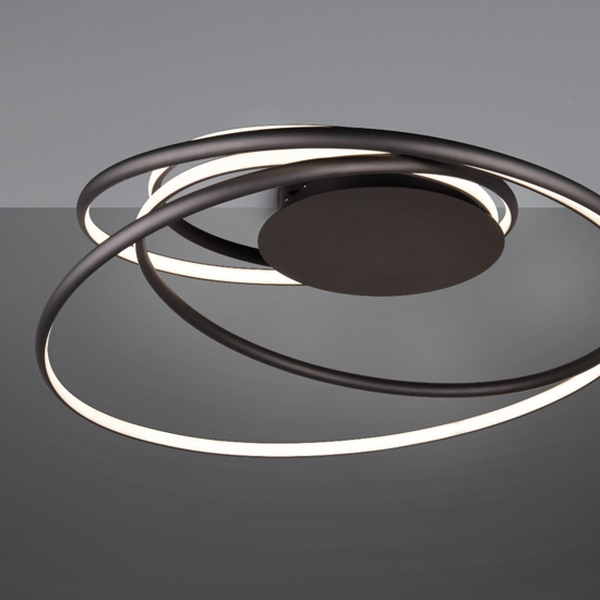 Plafoniera moderna tonda led da 2300k a 4000k dimmerabile