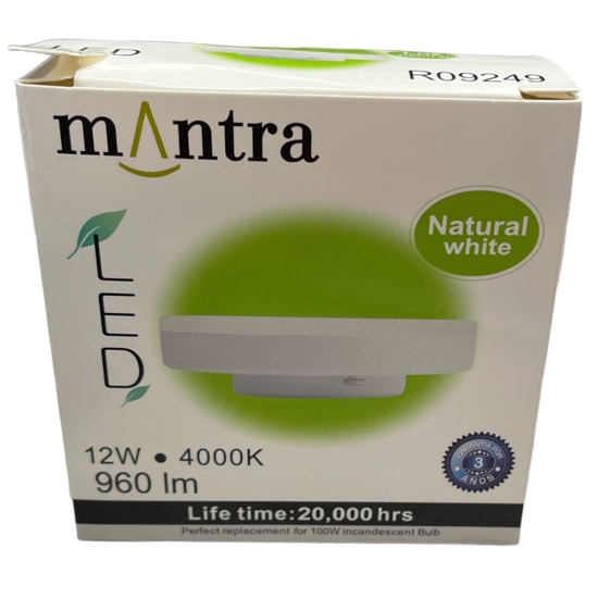 Lampadina gx53 led 12w 4000k 960lm ottica 120